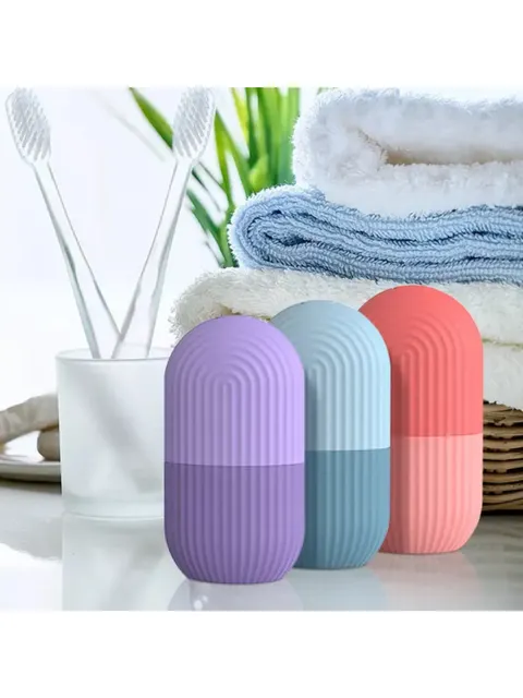 Massageador Ice Para Rosto Material de Silicone YQ 5956