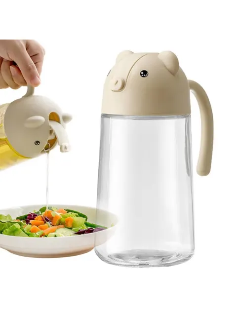 Garrafa Óleo Com Tampa  Automático Sem Vazamento 0796