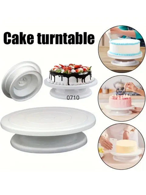 Base Giratória Bailarina 28 Cm Confeitar Bolo 0499