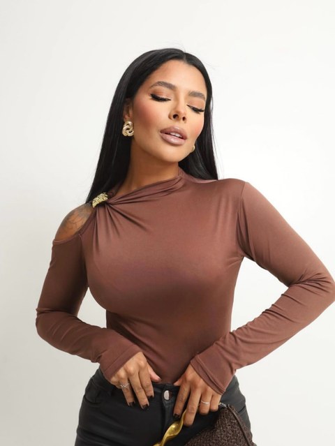 Blusa manga longa zoe