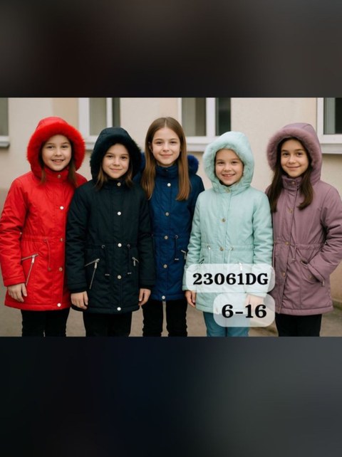 Parka  sarja feminina infantil forrada Com pelinho