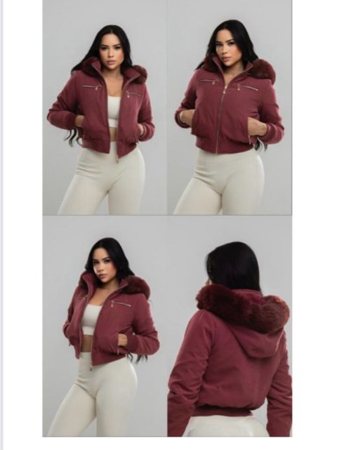 JAQUETA EM SARJA FORRADA