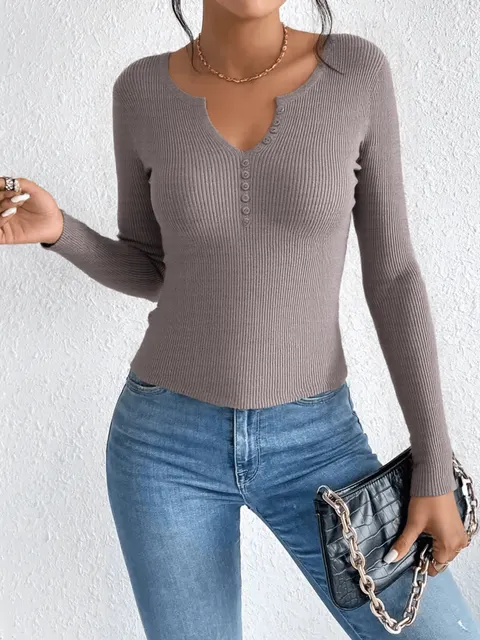 Blusa Modal com botao D 533