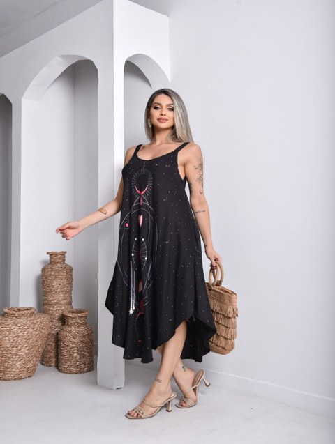 Vestido Curto Feminina Elegante de Férias Casual