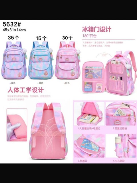 Mochila com chaveiro