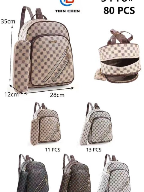 Mochila com estojo