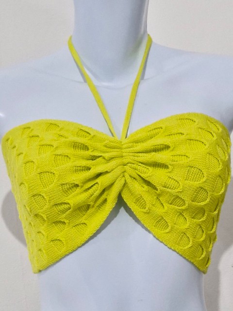 Top de tricô modal multiformas