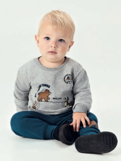 Conjunto Infantil Masculino “Mountain Times” 🧸🔥