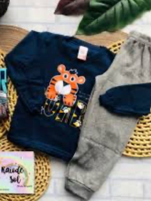 🐯 Conjunto Infantil Tigre Divertido