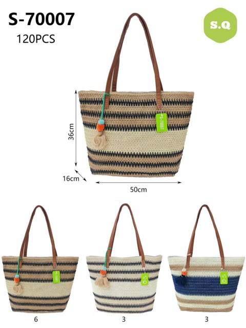 Kit 12pcs de bolsa praia 70007