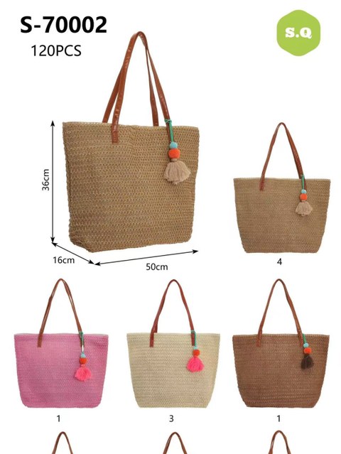 Kit 12pcs bolsa praia 70002