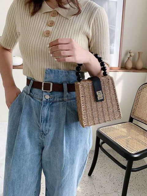 Kit 6pcs bolsa palha 5092