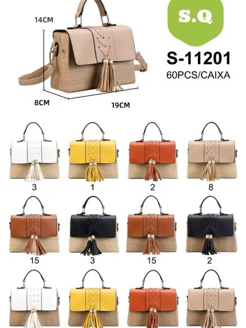 Kit 6pcs bolsa na mão 11201