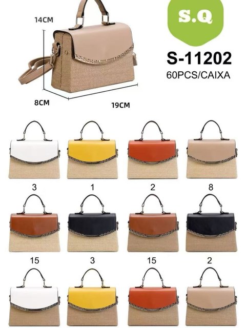 Kit 6pcs bolsa de mão 11202