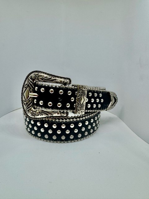 Cinto country com rebite