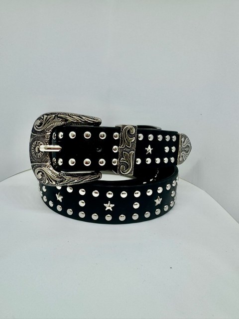 Cinto country com rebite