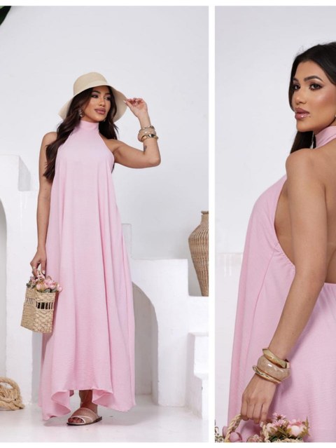 Vestido longo feminino para festas confortável