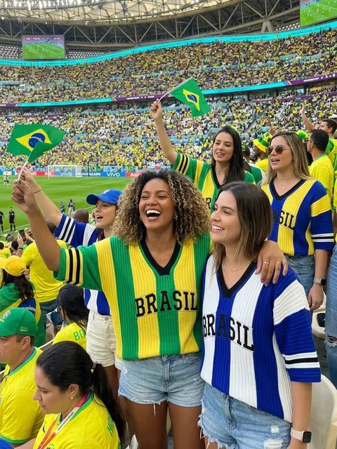 BLUSA OVERSIZE TRICO BRASIL