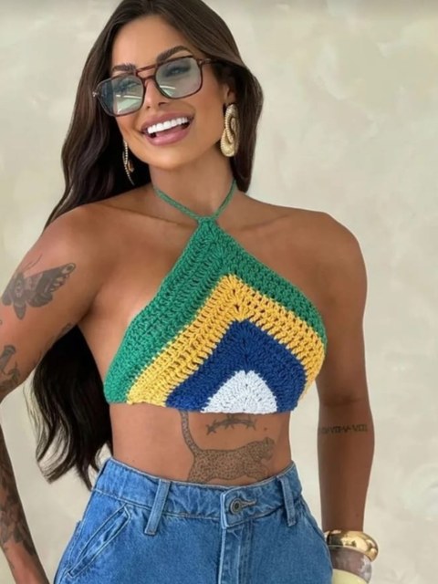 TOP CROCHÊ BRASIL
