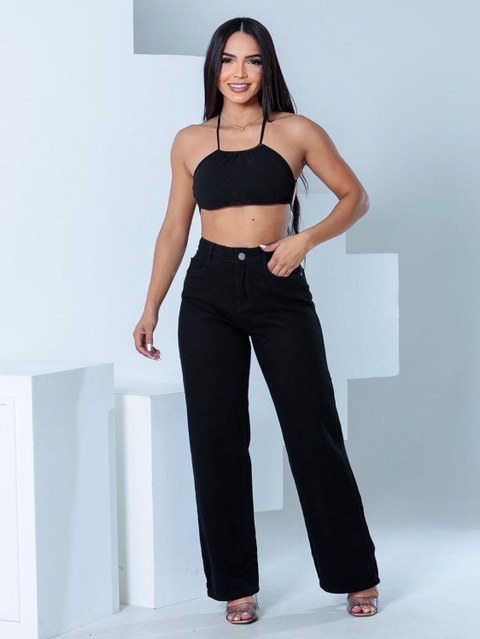 Wide Leg Lisa Preta
