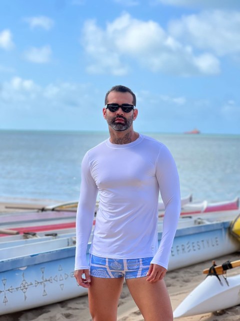 CAMISA UV ADULTO - BRANCA