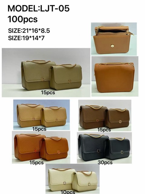 Bolsas femininas modernas e casuais kit 05