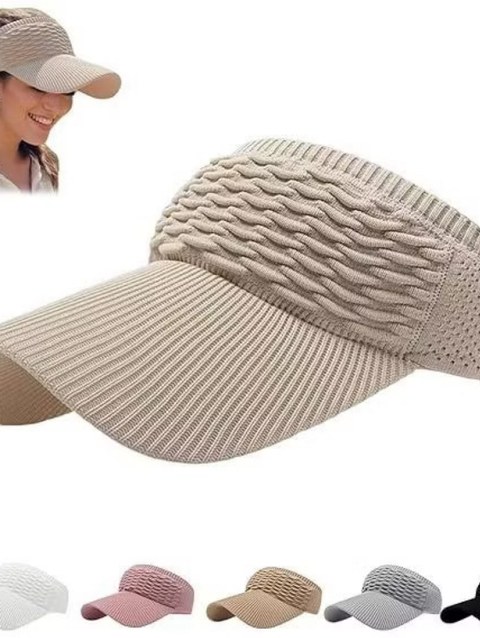 Chapéu/Boné Feminino De Aba Longa Respirável  Viseira