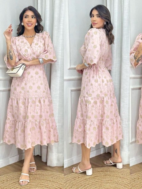 Vestido Alice Bordado