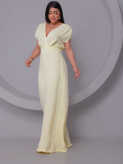 Macacão femenina pantalona Elegante-Charmoso