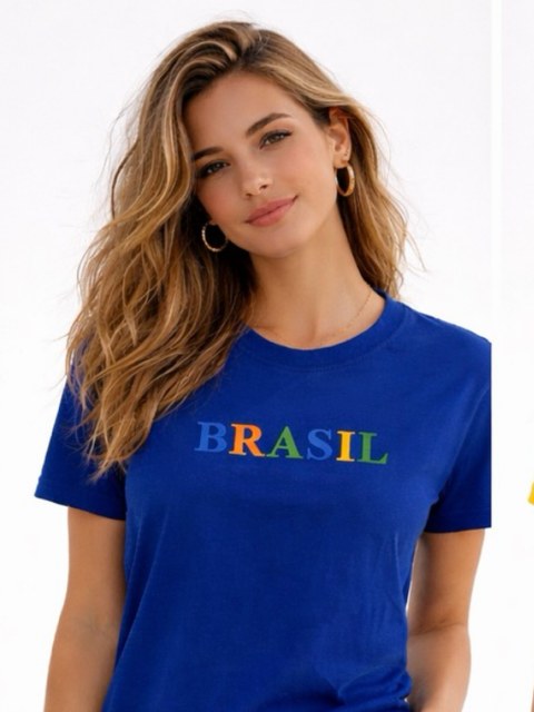 Tshirts Brasil Bordado