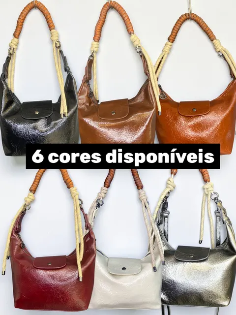 Bolsa Feminina Ombro e Transversal Couro Sintético YS110
