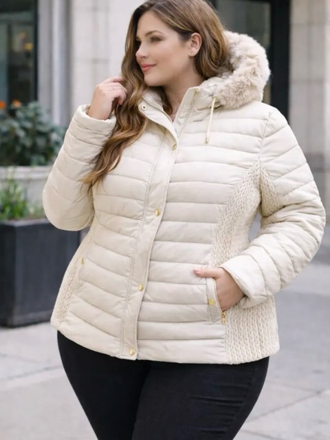 Jaqueta feminina Plus size do G2 até G5 cotelê