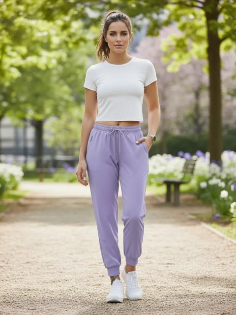 Calça Feminina Academia de Poliamida com Elastano