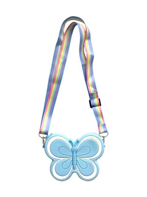 Kit 6 Bolsa Infantil Transversal Silicone Personagem Animal