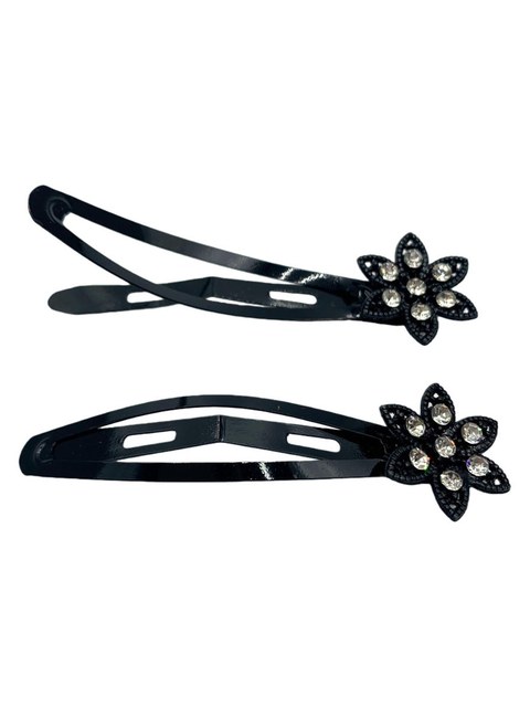Presilha Cabelo Tic Tac Strass Brilho Penteado Adulto Kit 10