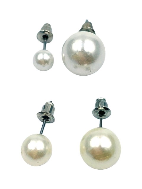 Brincos Strass Perola Cartela Feminino Kit 36 Pares