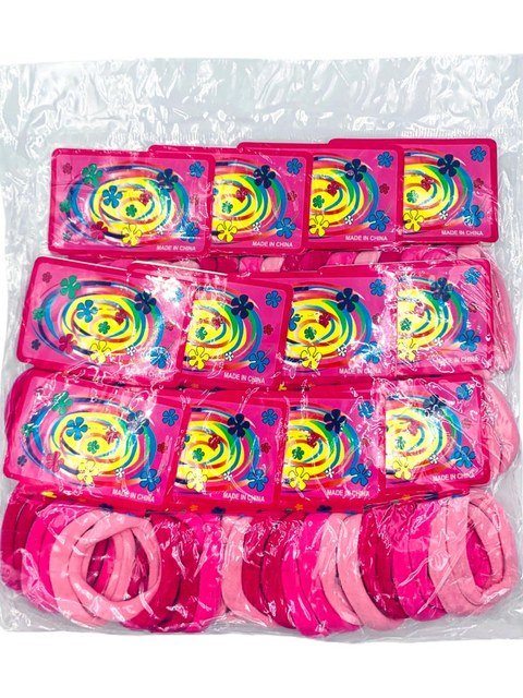 Elástico de Cabelo Xuxinha Sem Costura Kit 72 Un