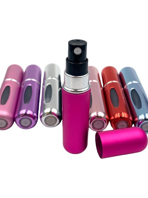 Atomizador Perfume Portátil Frasco Spray Recarregável Kit 12