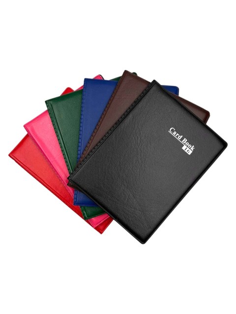 Porta Cartão de Crédito Couro PU Organizador Livro Kit 12