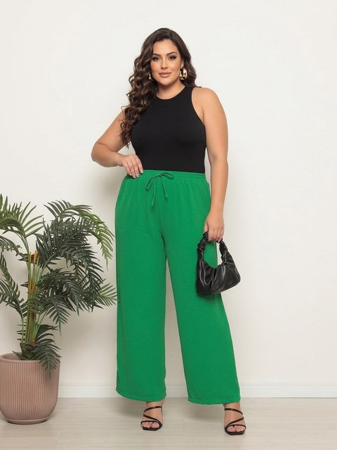 (Calça Cordao Feminina Plus Size)**