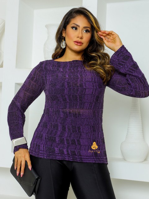 Blusa Mesclada meia estação