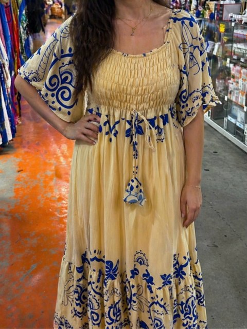 Vestido mídi Dandara