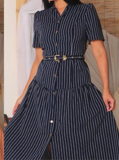 Vestido Mídi Chamise