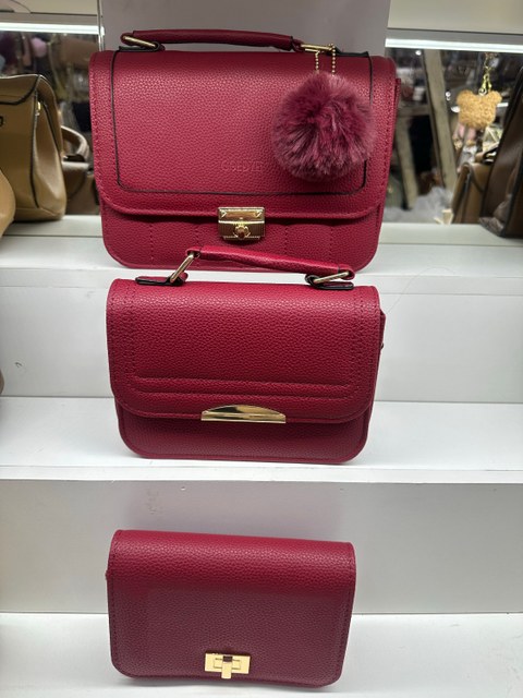 Bolsa de feminina kit com 3 pc 07