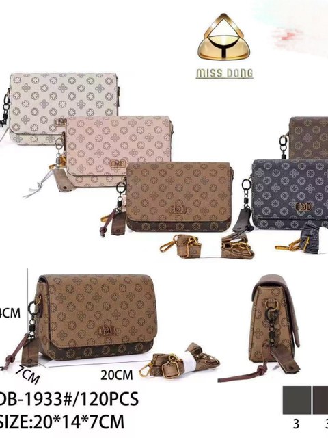 Bolsa feminina com chaveiro 1933