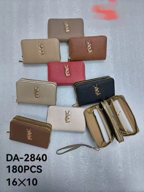 Carteira feminina médio kit com 15pc 2840