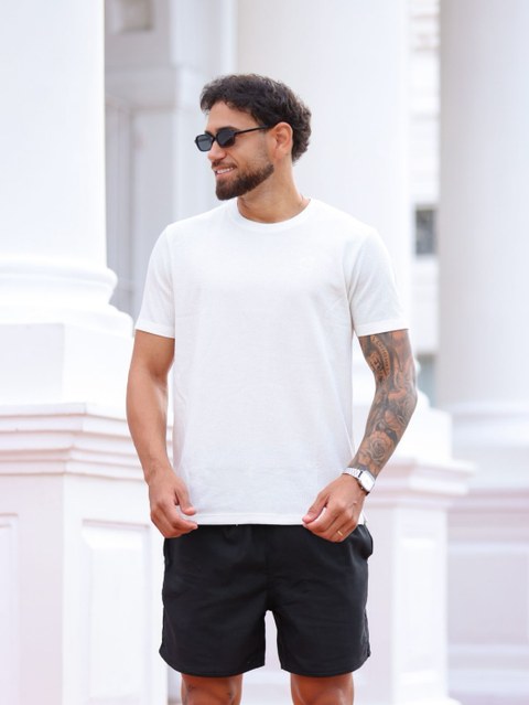 Camiseta Masculina Tricô Premium Texturizada dia dos pais