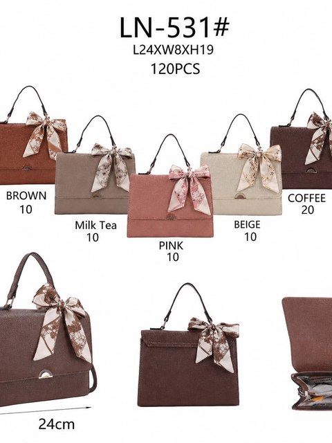 Bolsa pequena com lenço