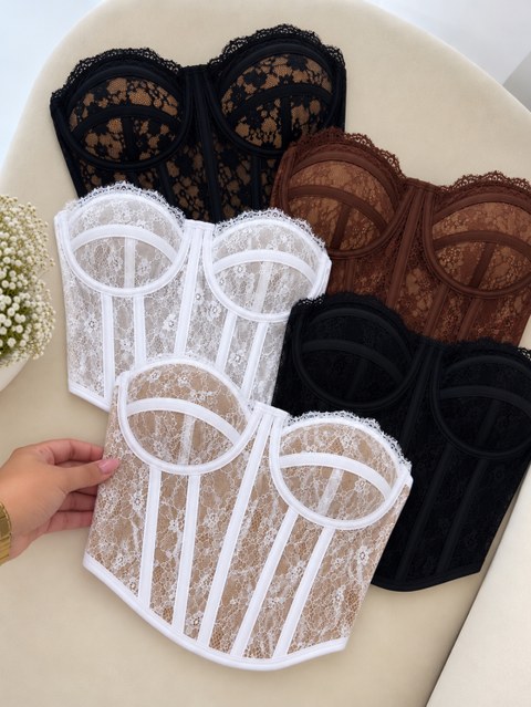 Corselet Eva renda