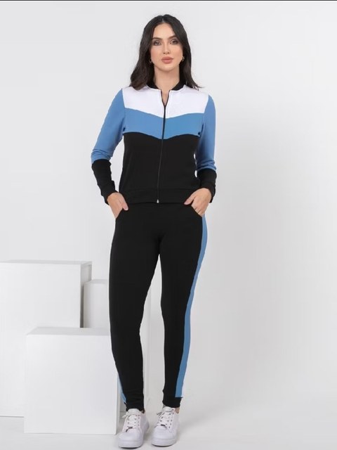 Conjunto Feminino Em Malha Crepe